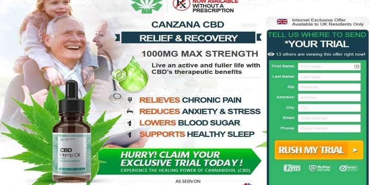 Canzana CBD Oil UK Updated Reviews, Free Trial Price 2021