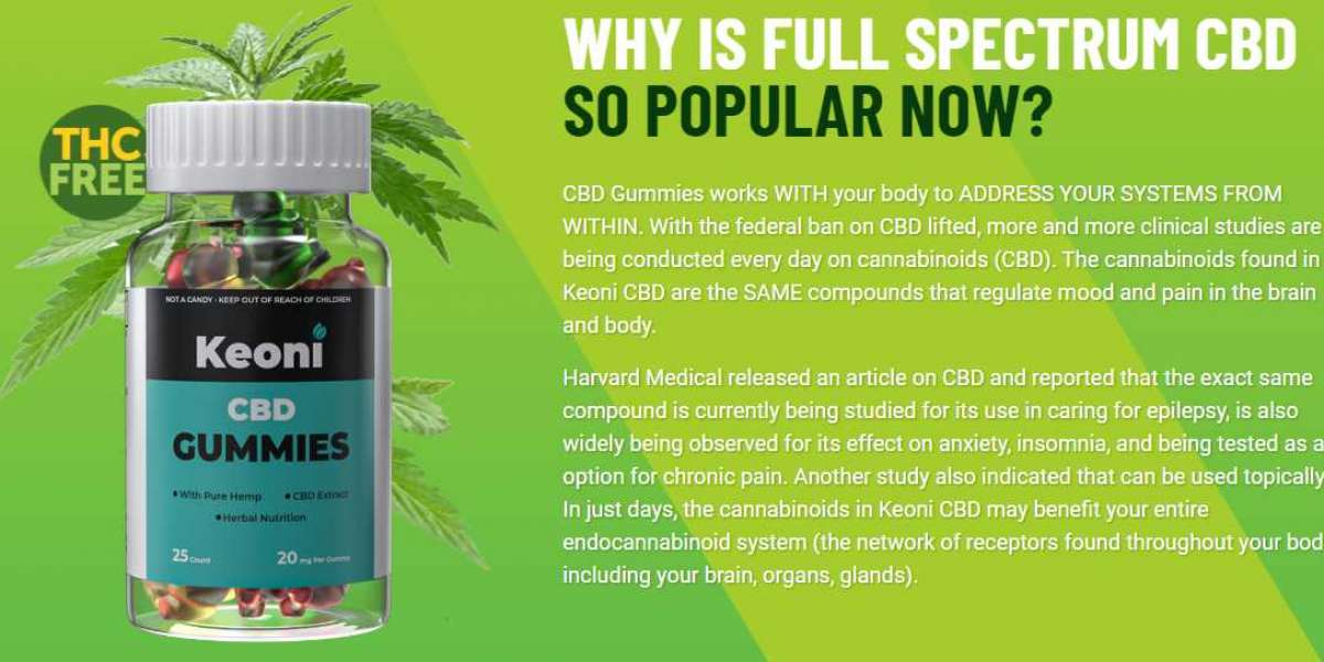Keoni CBD Gummies Reviews : Reviews, Joint Pain Relief, Benefits and Buy