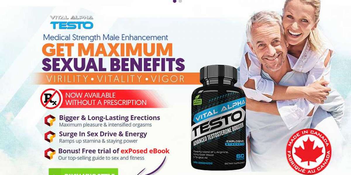 Vital Alpha Testo Male Enhancement | Ingredients | Benefits, Reviews