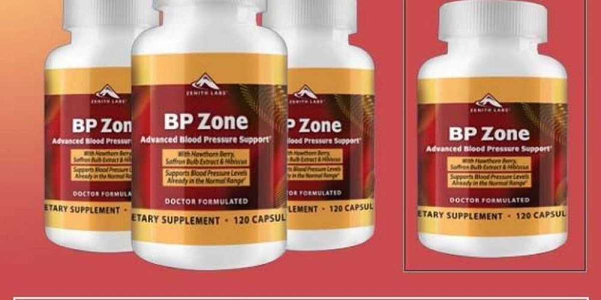 BP Zone Advanced Blood Pressure Support: Expert Formulated Supplement (120 Capsules)