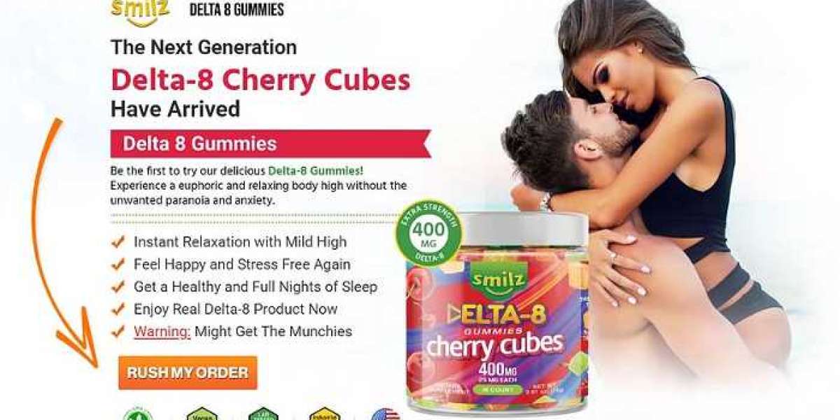 Smilz Delta-8 Gummies Cherry Cubes: Stay Healthy And Stress Free