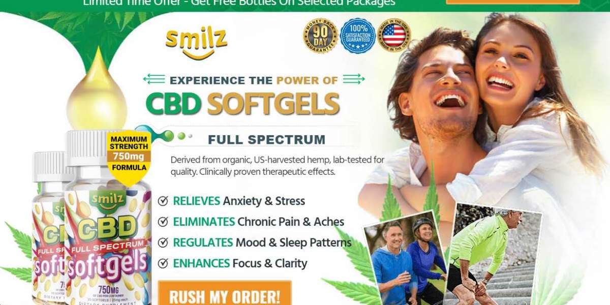 Advance Your Well-Being With Smilz CBD Full Spectrum Softgels!