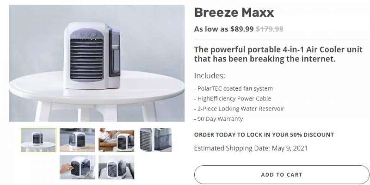 Breeze Maxx Air Cooler – Portable Mini AC – Is It Really Exist?