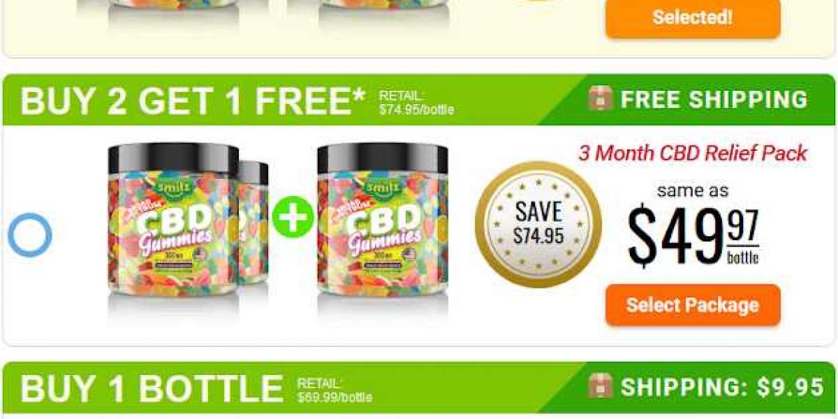 Smilz CBD Gummies: 100% Pure, Reviews, Reduces Pain & Chronic Aches, Its Works And Buy In USA?