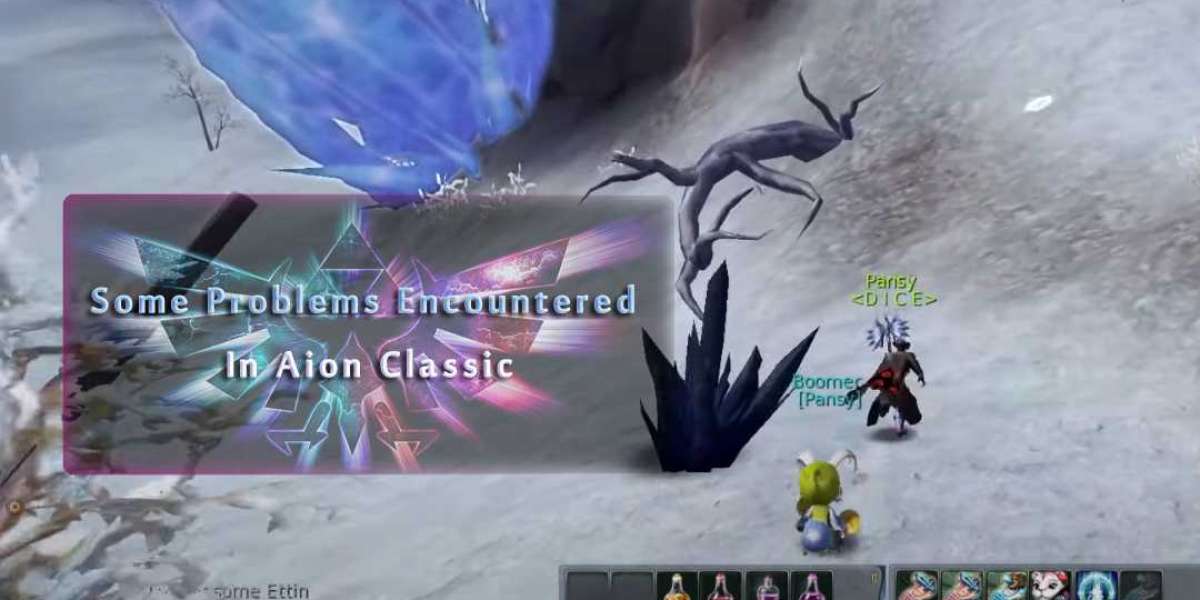 Some Problems Encountered In Aion Classic