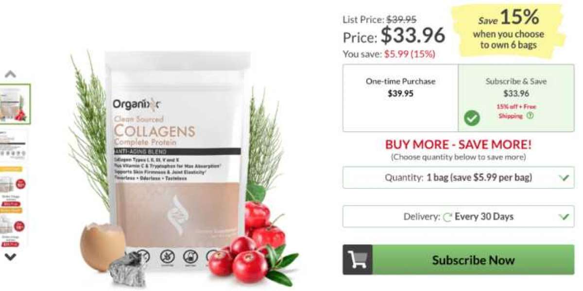 Organixx Clean Sourced Collagens-reviews-price-buy-supplement-benefits for your body