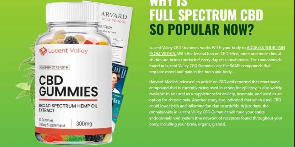 How Lucent Valley CBD Gummies Is Going To Change Your Business Strategies.