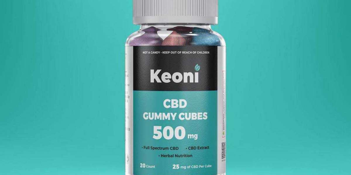 Keoni CBD Gummy Cubes - Reduce Stress And Anxiety!