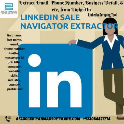 LinkedIn Sale Navigator Extractor Profile Picture