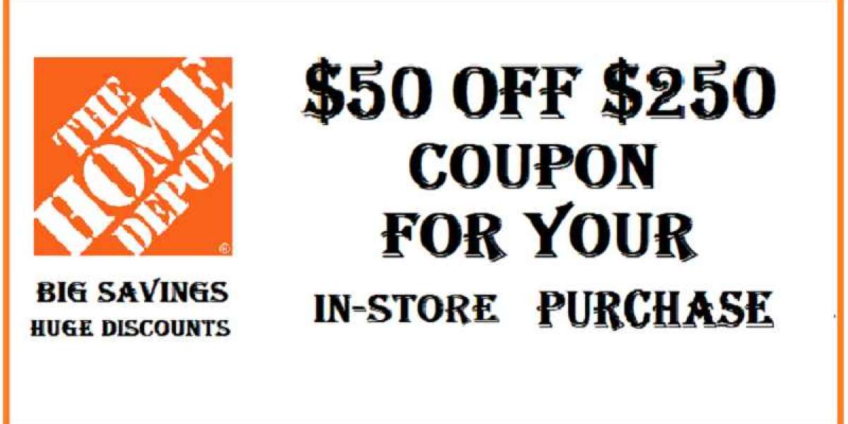 Home Depot 50% off 250% Coupon