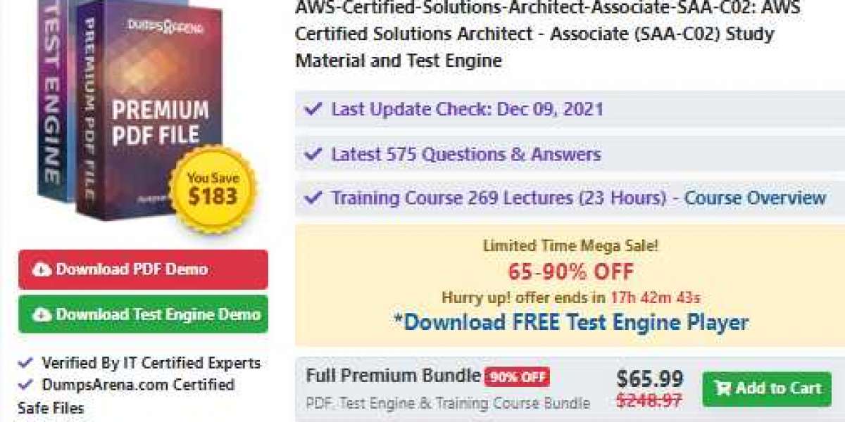 Amazon SAA-C02 Exam Dumps - Updated 2021