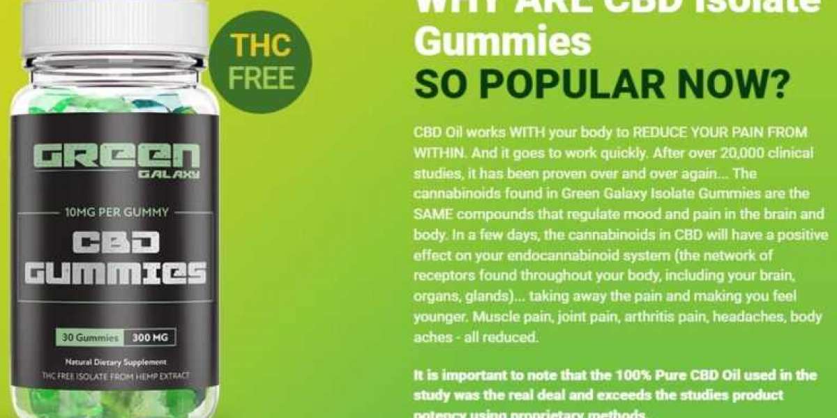 Is Green Galaxy CBD Gummies really do Pain Relief [Latest update 2021]