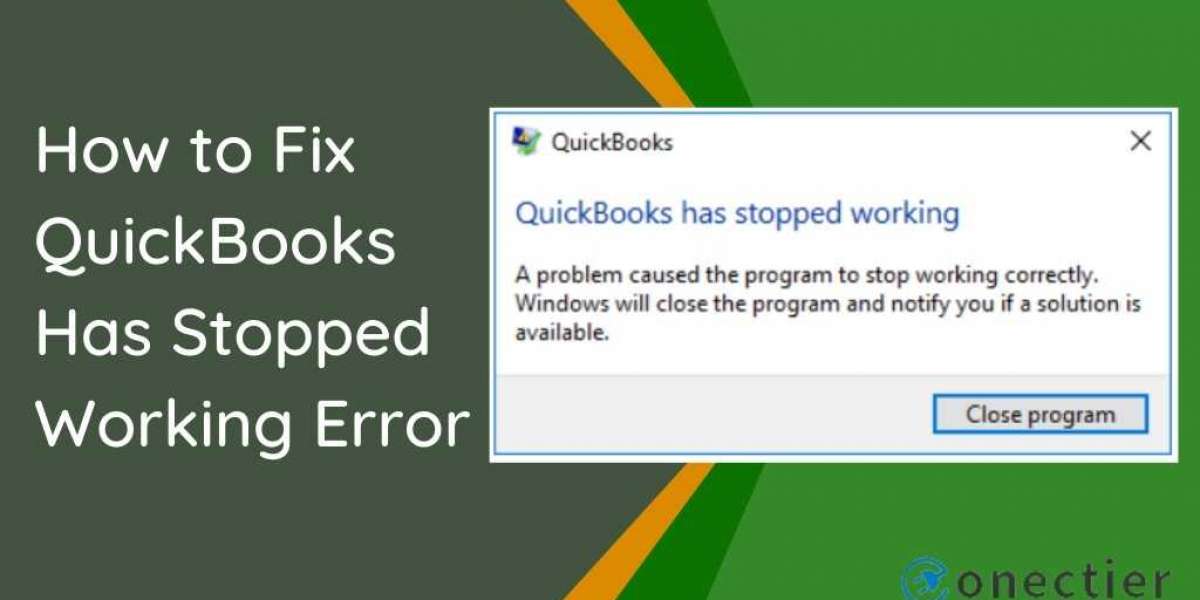 What causes the QuickBooks has stopped working error?