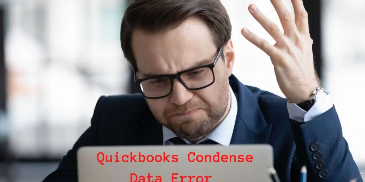 What are the points to follow to fix the Quickbooks Condense Data Error