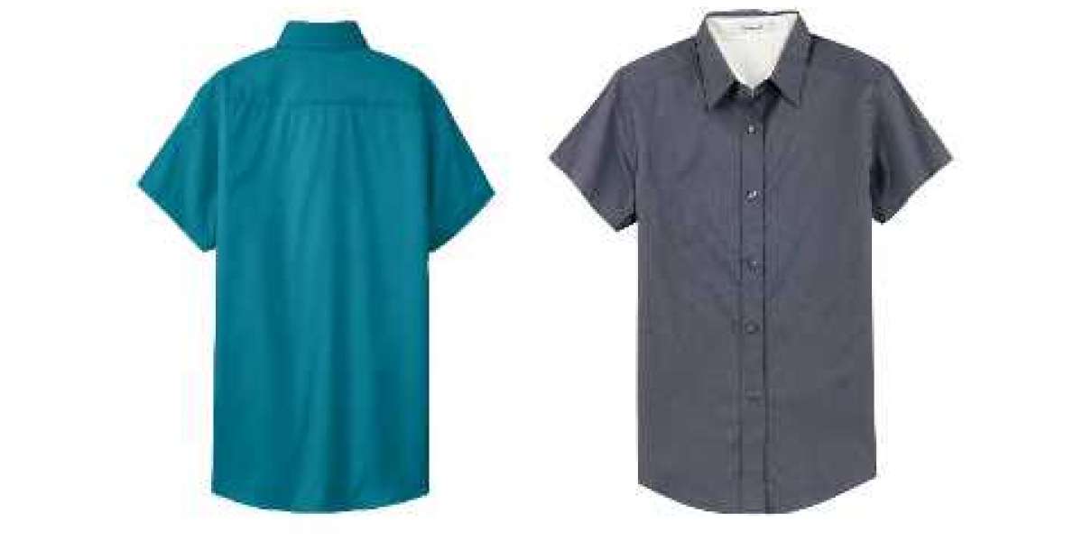 Mafoose Women's Comfortable Short Sleeve Easy Care Shirt – Mafoose.com