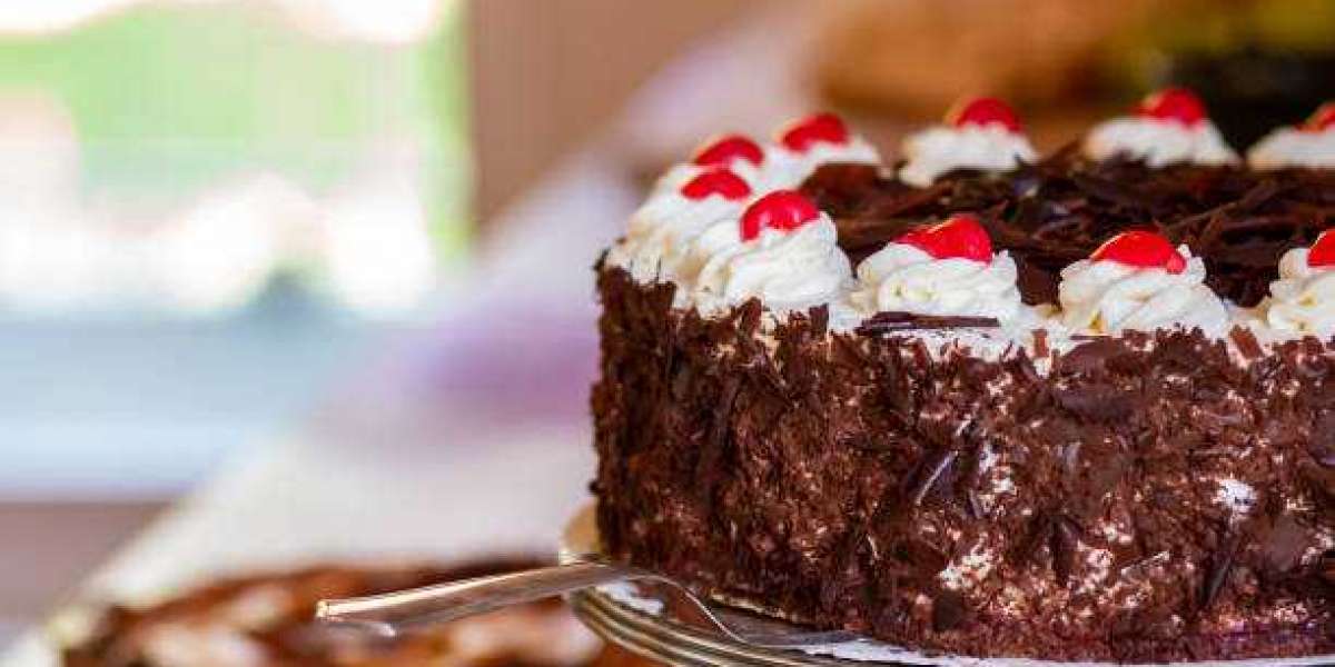 Black Forest Cake with chocolate collar