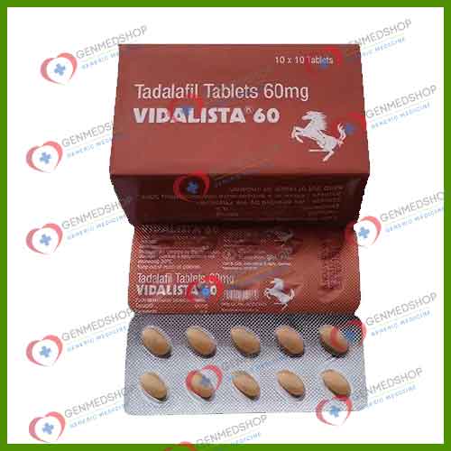 Buy Vidalista 60 Sale with PayPal & Credit Card Online - Gen Med Shop