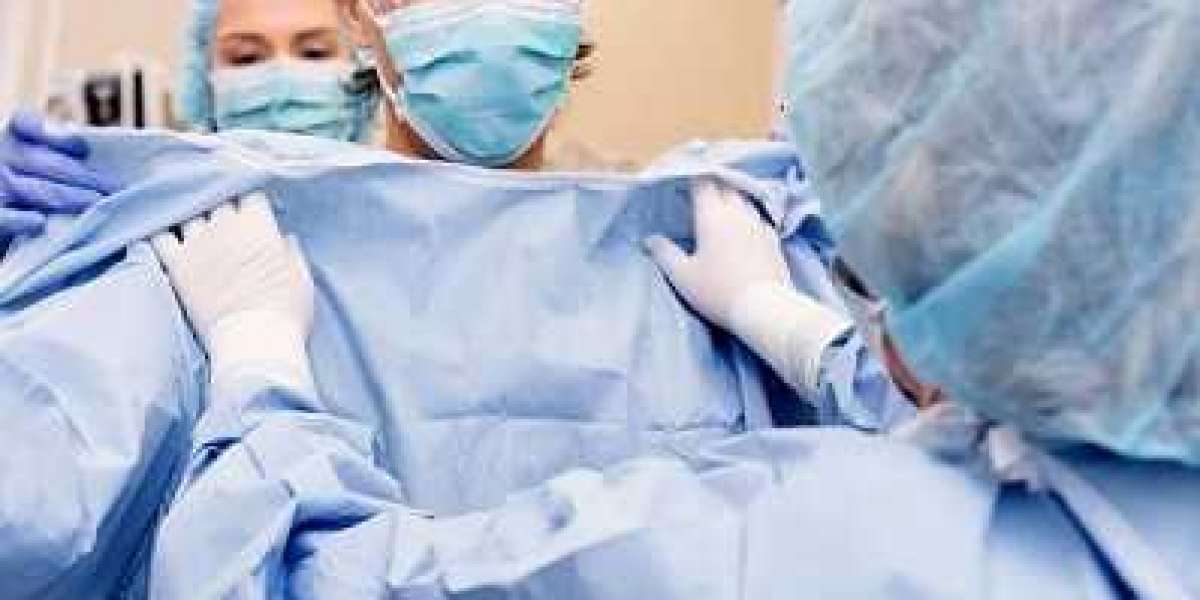 How to wear surgical gown