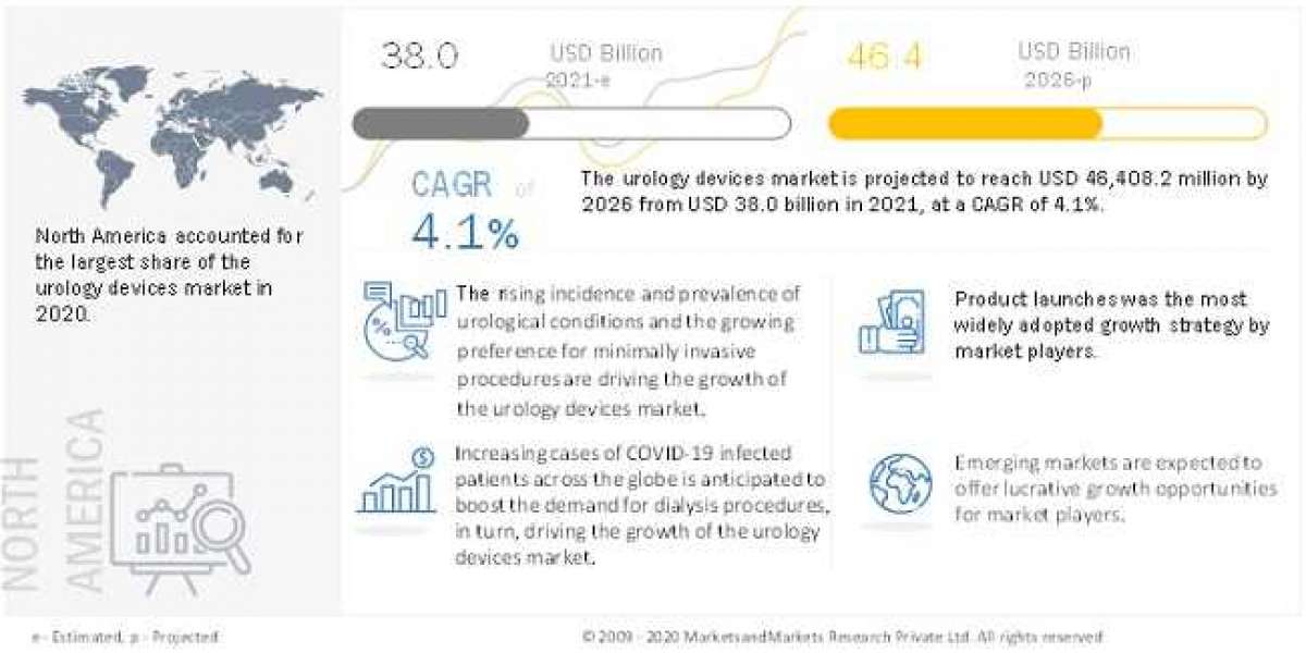 Urology Devices Market: Rising incidence and prevalence of urological conditions