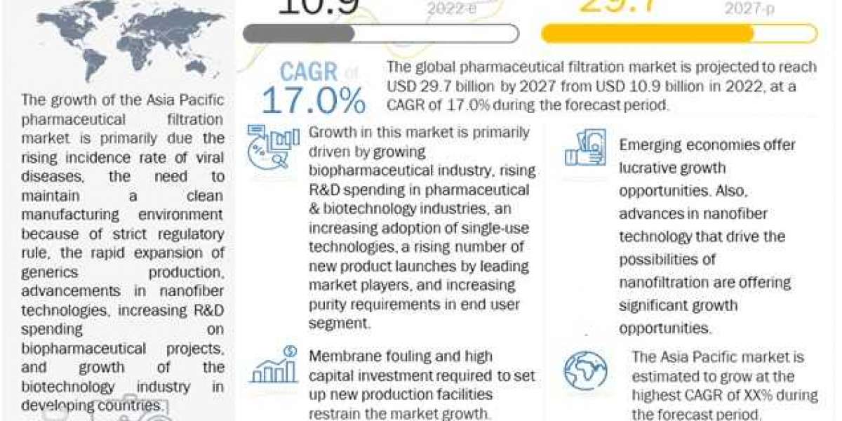 Pharmaceutical Filtration Market: Trends and Developments