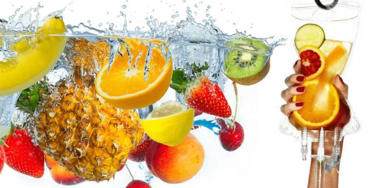 You can greatly improve your health by drinking vitamin infusions.