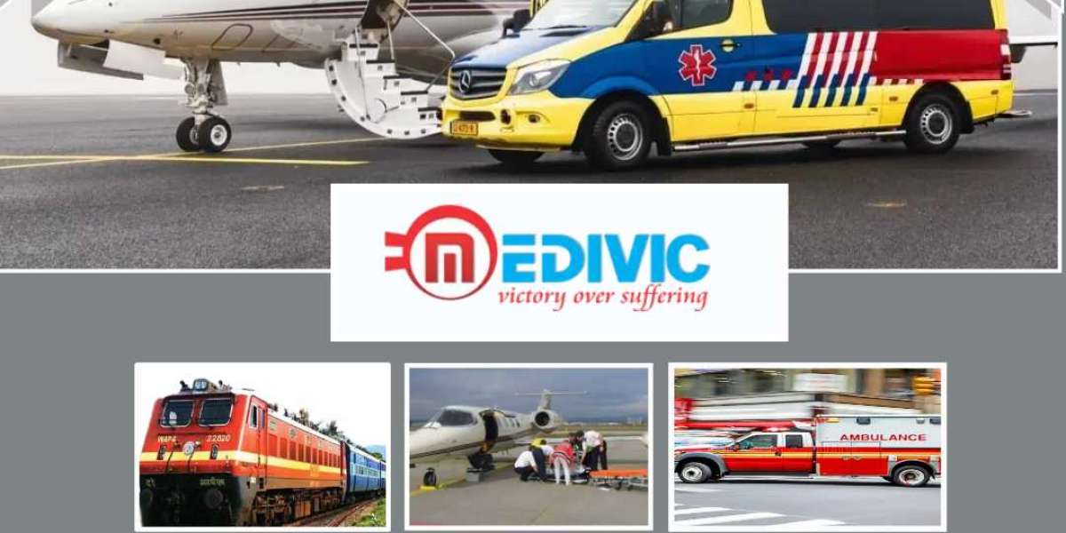 Medivic Aviation Air Ambulance Service in Guwahati is Transferring Patients with Safety