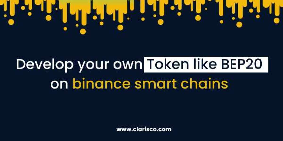 Develop your own token like BEP20 on binance smart chains