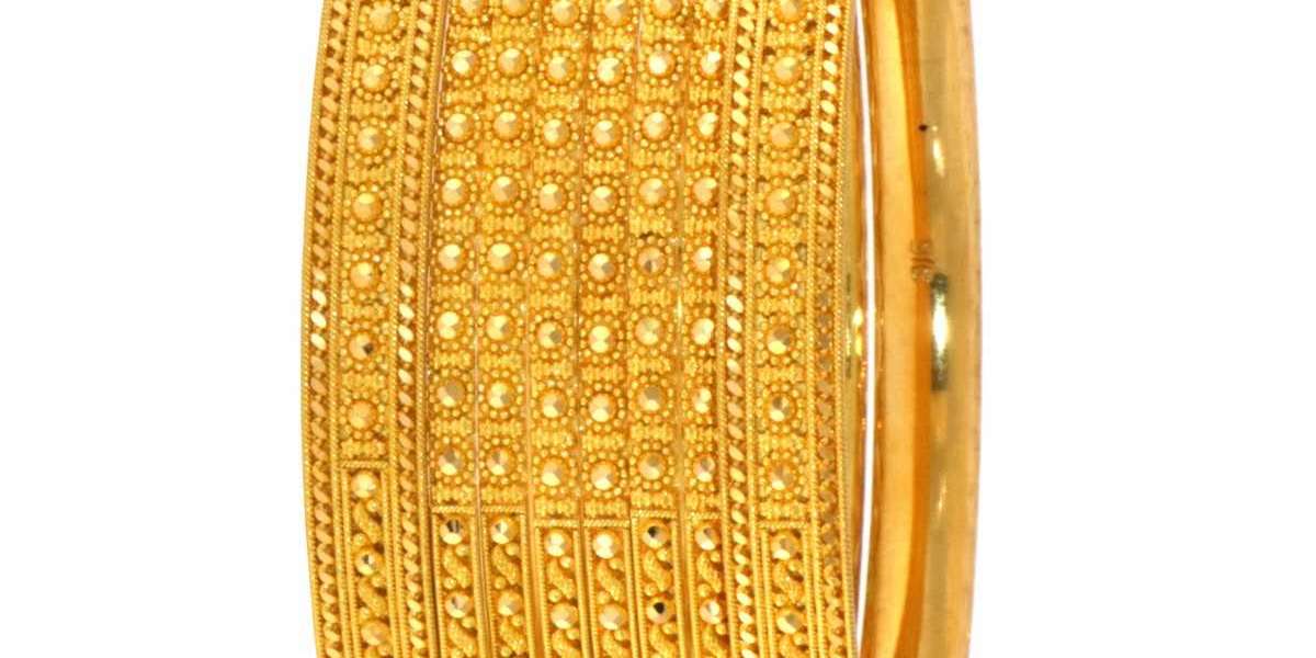 22ct Real Gold Asian/Indian/Pakistani Style Filigree Gold Bangles/Karas Openable
