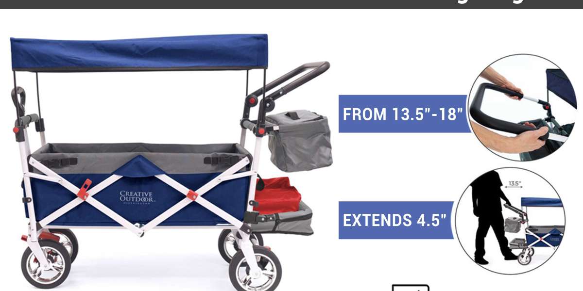 Folding wagon for the perfect beach day