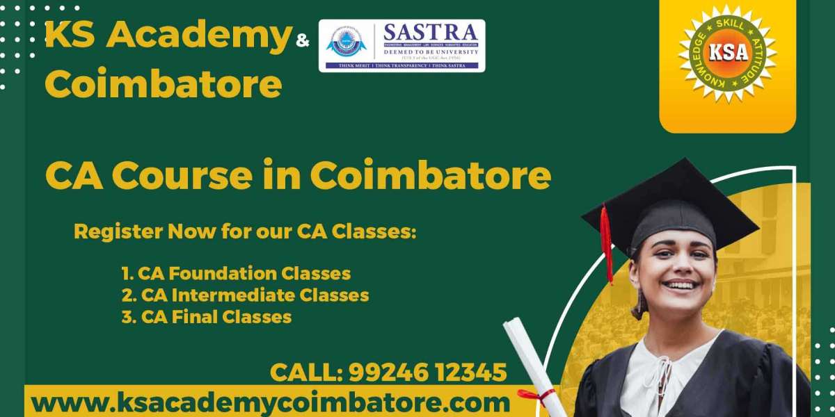 Best CA Course in Coimbatore | Chartered Accountant in Coimbatore
