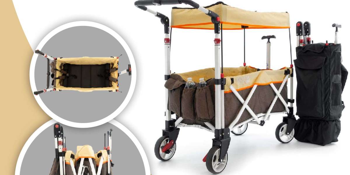 How to travel with a folding wagon