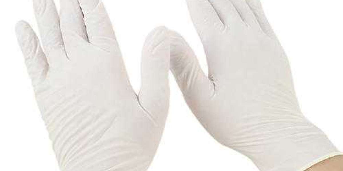 Why are Disposable nitrile examination gloves powdered?