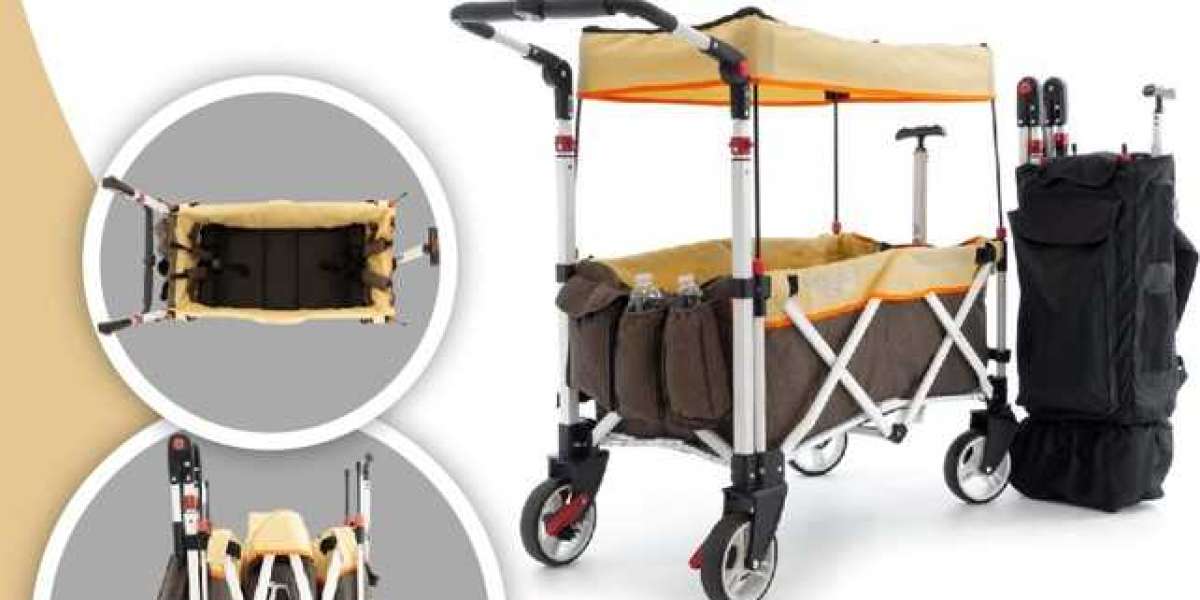 Folding wagon for easy travel