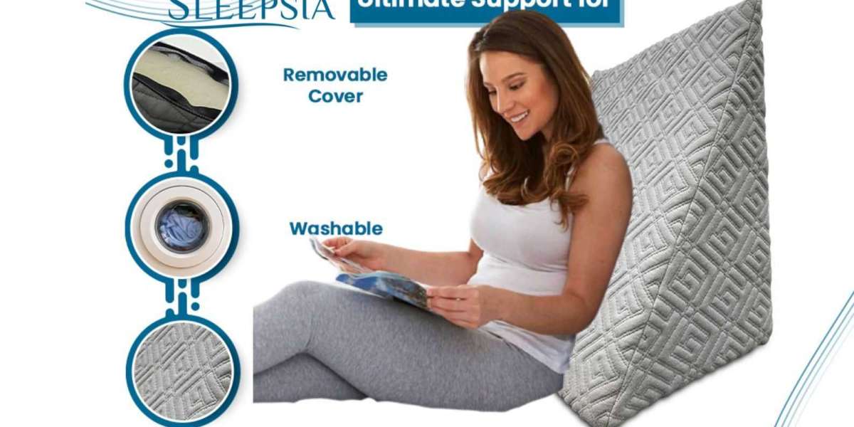 Pregnancy Wedge Pillow Helps In Multiple Ways