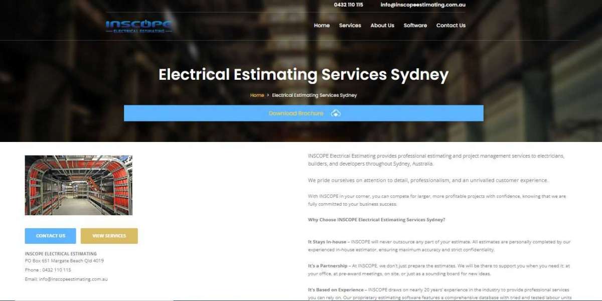Best Electrical Estimating services in Australia….