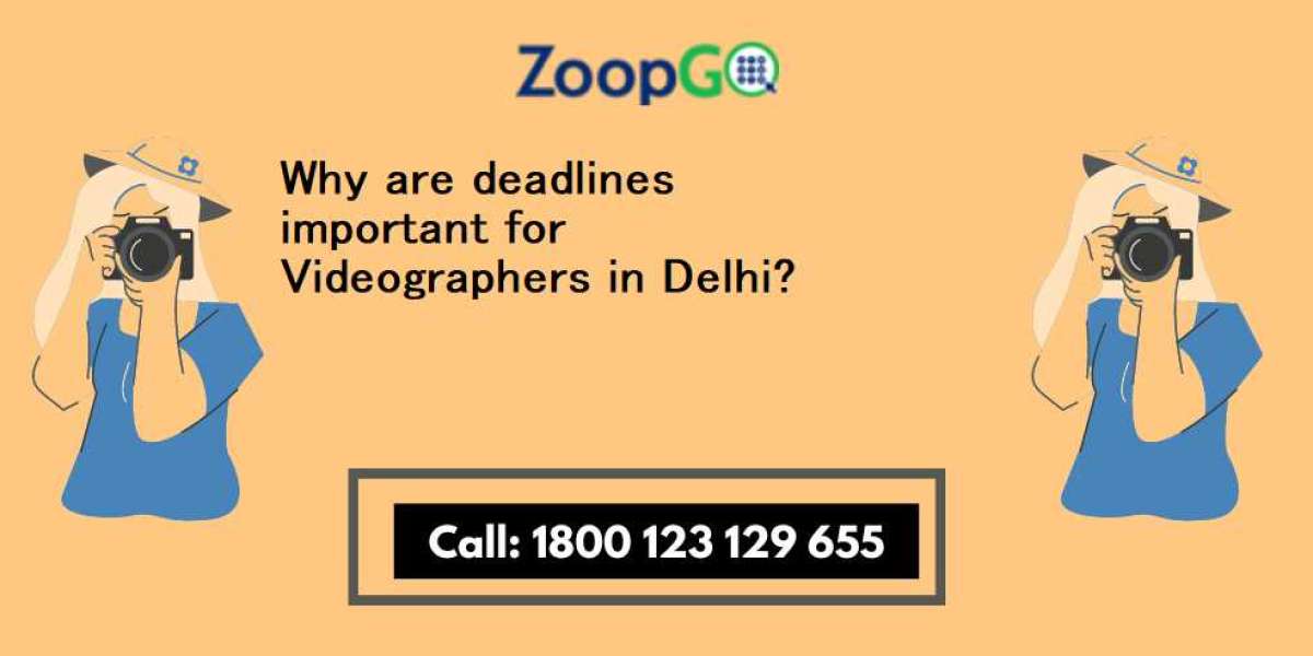 Why are deadlines important for Videographers in Delhi?