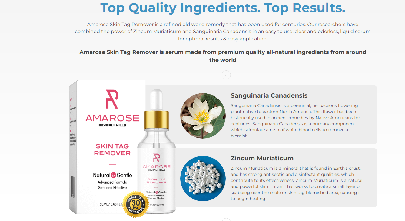 Amarose Skin Tag Remover Serum - Official Website