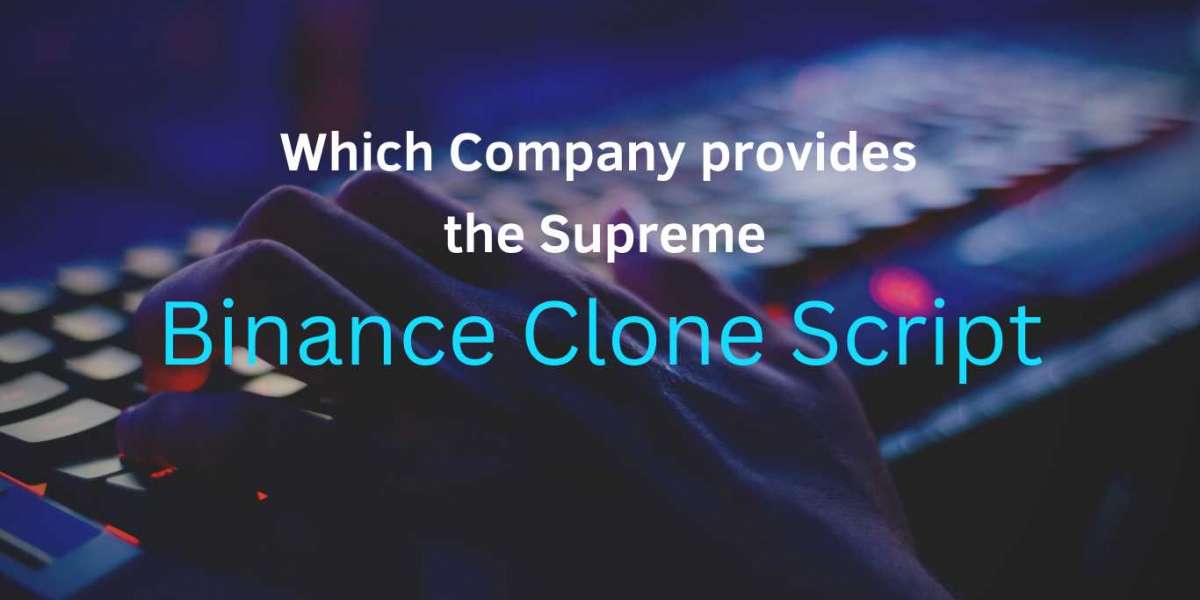 Which Company provides the Supreme Binance Clone Script?