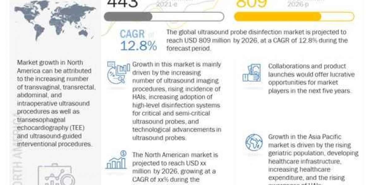 Ultrasound Probe Disinfection Market worth $ 809 million by 2026 – Exclusive Report by MarketsandMarkets™