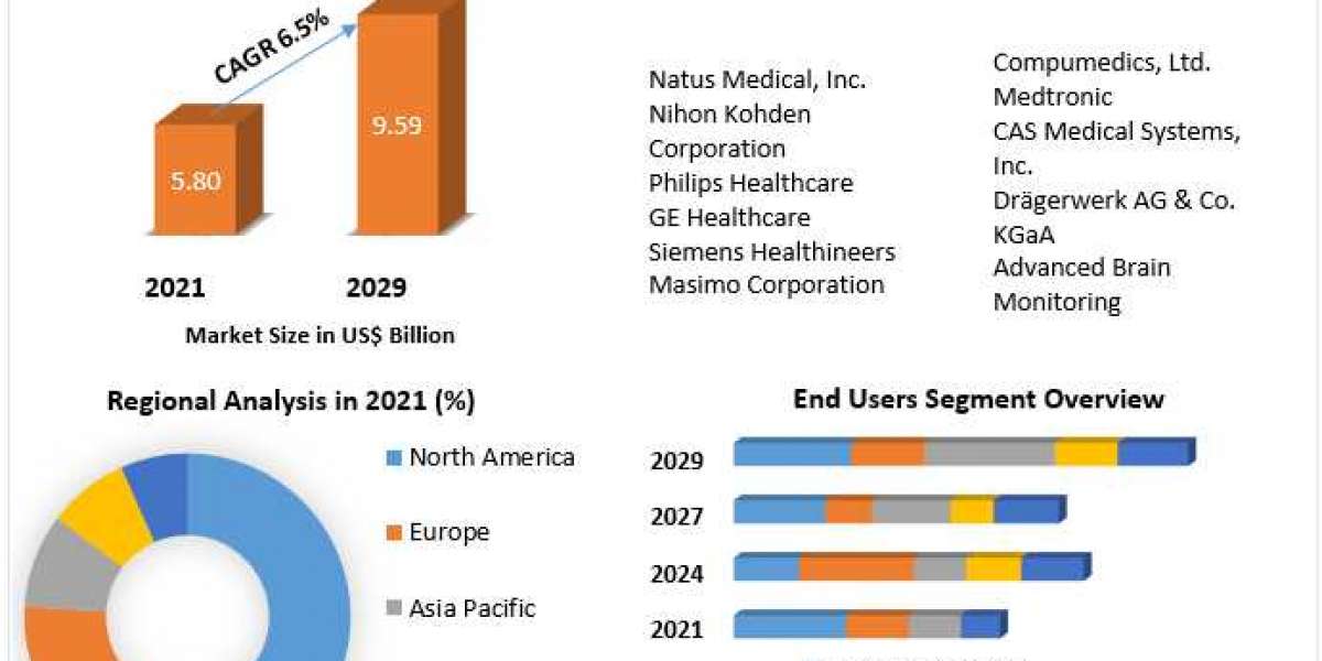 Brain Monitoring Market Share, Growth, Industry Segmentation, Analysis, Key Insights, Segments And Forecast 2029