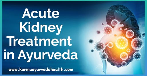 Acute Kidney Failure Treatment in Ayurveda | Ayurvedic Cure for Damaged Renal