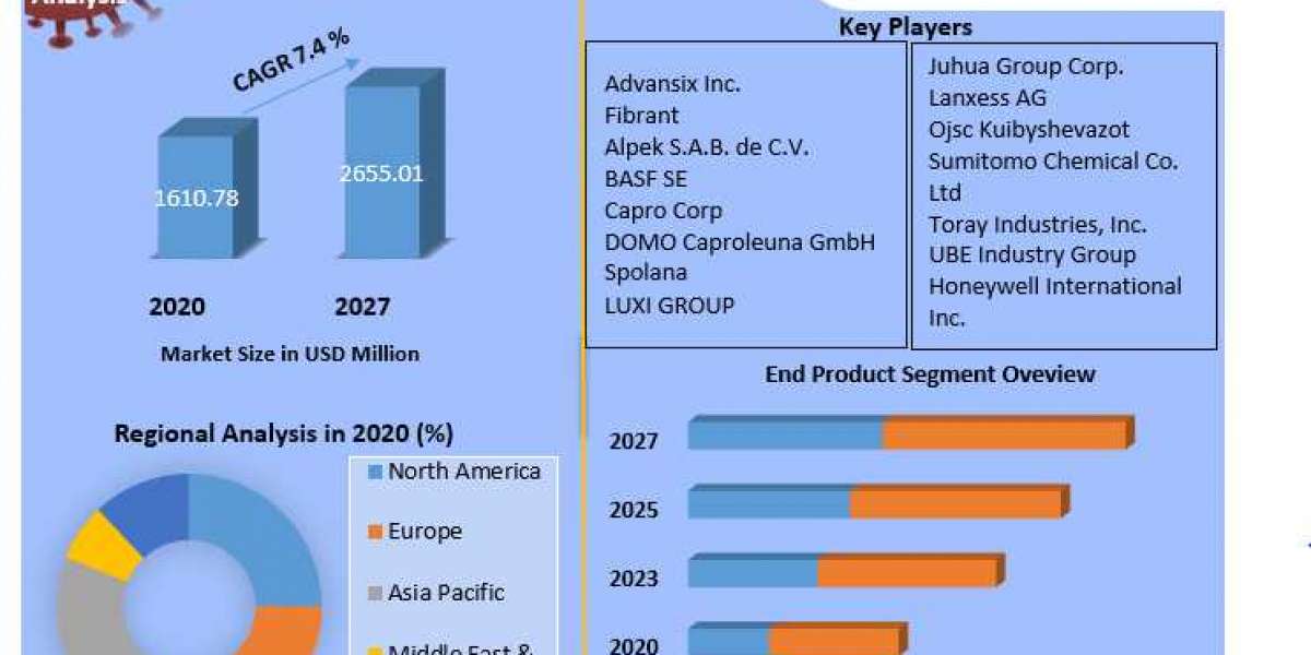 Caprolactam Market: 2021 Global Size, Industry Trends, Revenue, Future Scope and Outlook 2027