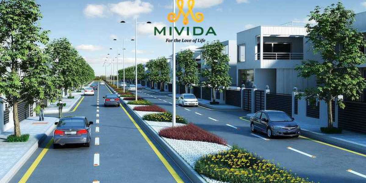 What is the total land area of Mivida City Islamabad ?