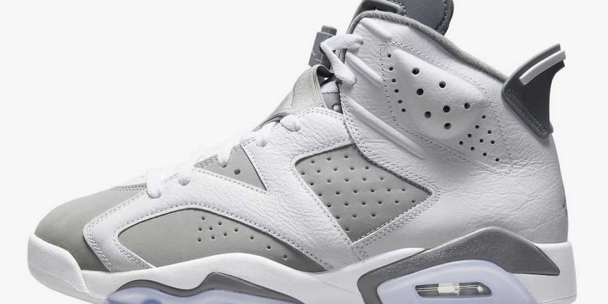 2023 New Air Jordan 6 "Cool Grey" CT8529-100 The return of classic "Cool Grey"!