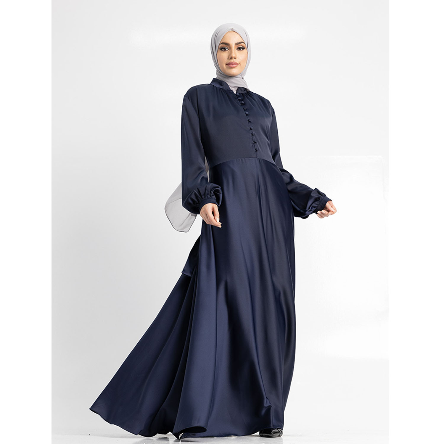 Hafsa Abaya - Navy - Amsons