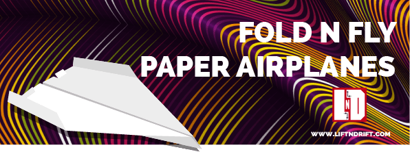 Fold n Fly paper airplanes for 6 to 60+ | Easy foldable flight