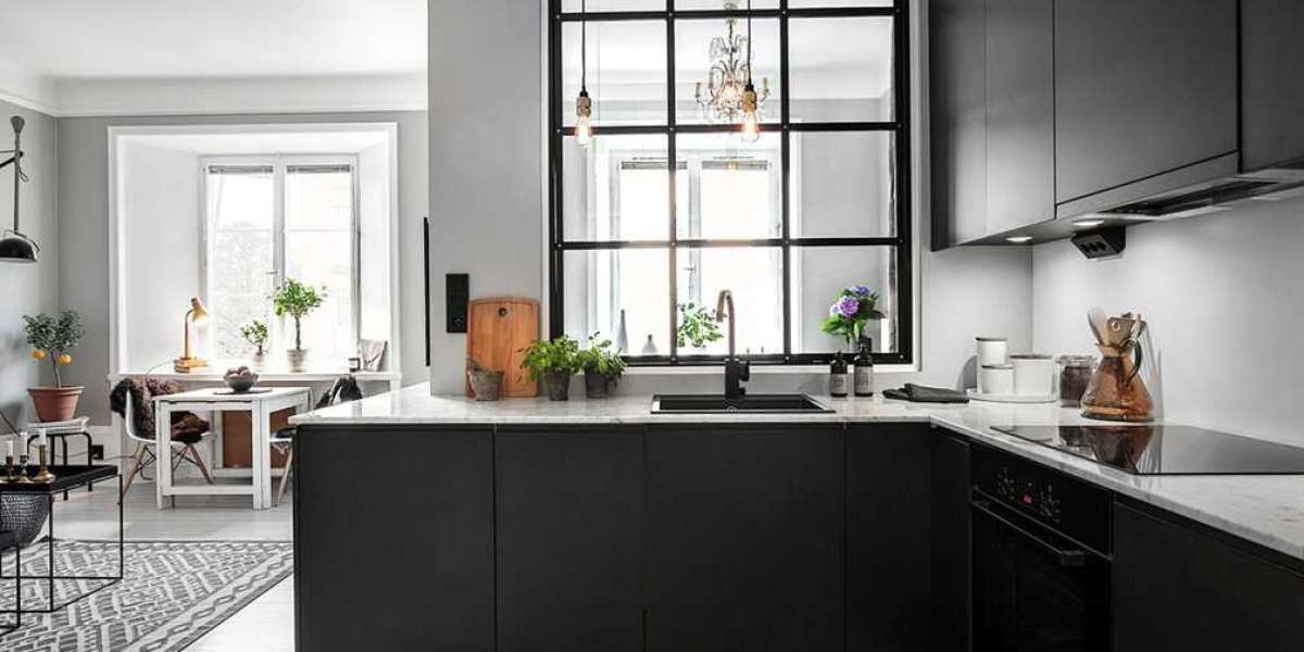 How to Redesign a Kitchen with Matte Black Kitchen Cabinets