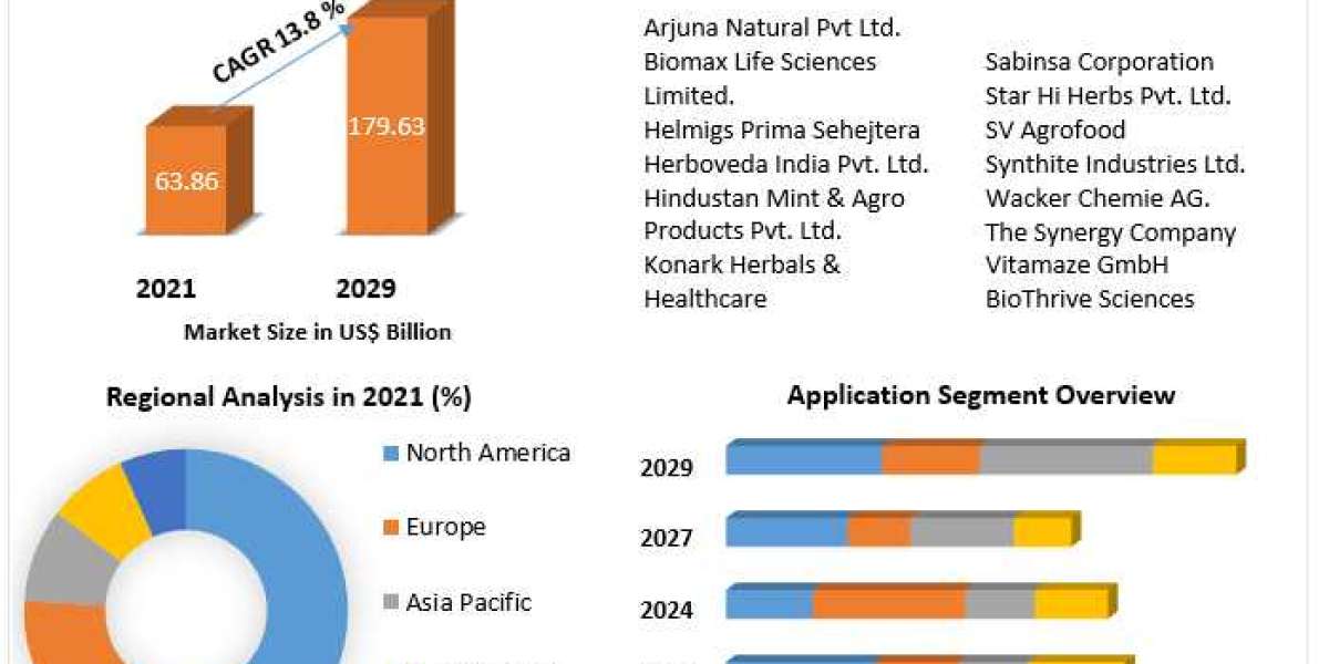 Curcumin Market Size Outlook, Estimates & Trend Analysis 2029