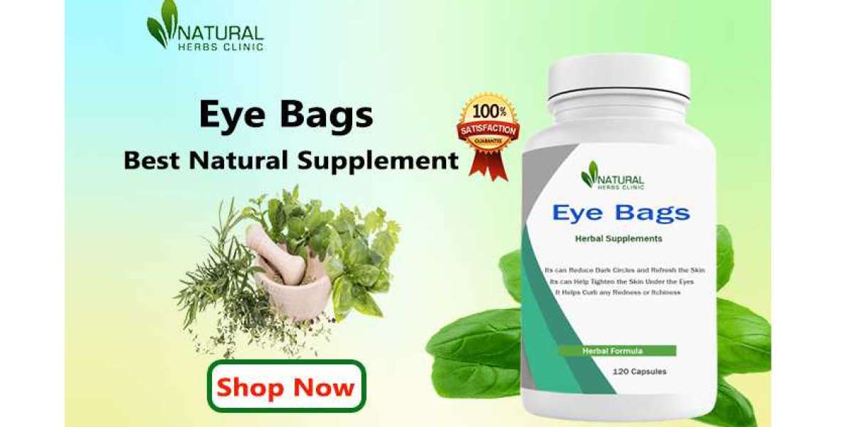 Get Rid of Eye Bags with Herbal Supplements and Vitamins