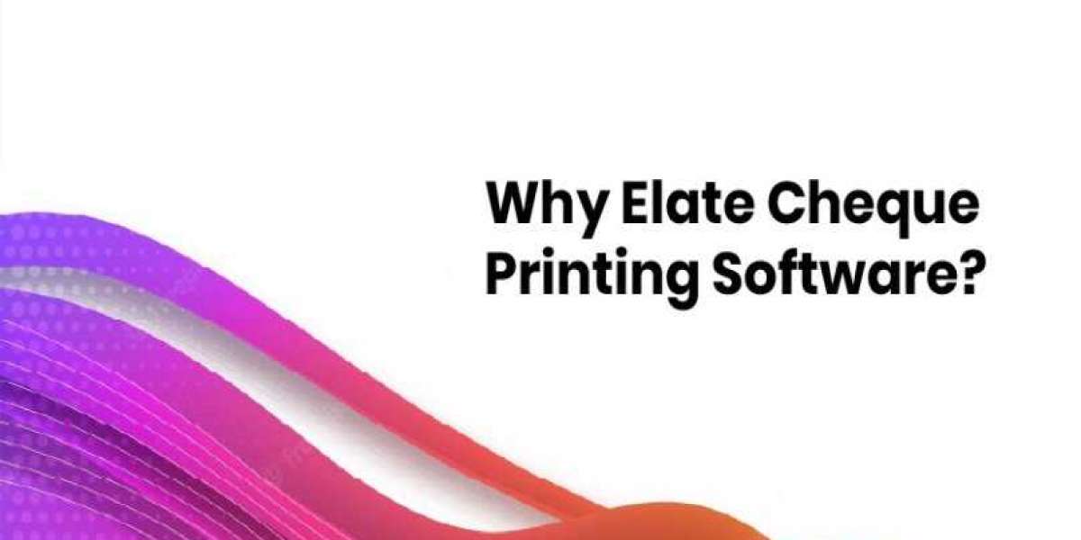 Why Elate Cheque Printing Software?